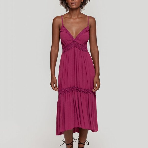 “Massima Grazia” (Made in Italy) Women V Neck Casual Sleeveless Summer Dress - Picture 5 of 7